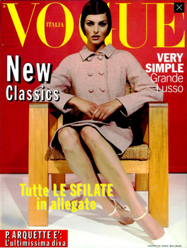 Vogue Italia July 1995 : Linda Evangelista by Steven Meisel | the