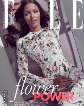 Elle Brazil September 2015 : Lais Ribeiro by Gustavo Zylbersztajn