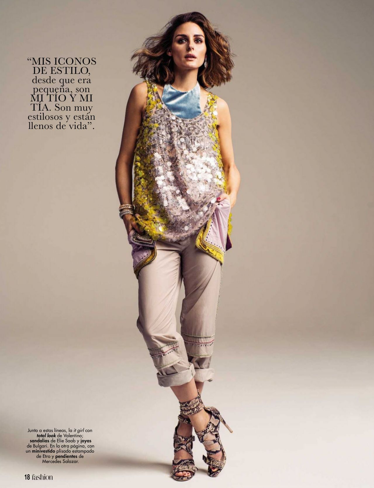 Olivia Palermo é uma Fashion Plate na ELLE Spain Cover Story – The UFW