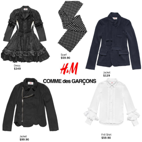 H&m x comme des garcons hotsell